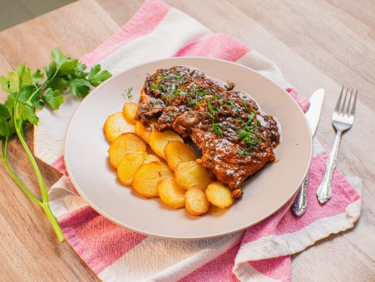 Chuletas con Soda de Cola