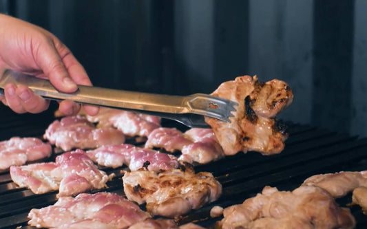 Arañita de cerdo Sofía a la parrilla
