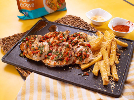 Medallones de Pavo Sofía con Chimichurri