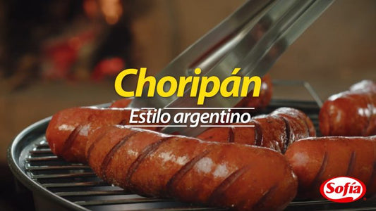 Choripán estilo argentino