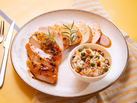 Filete de Pavo con Miel y Naranja