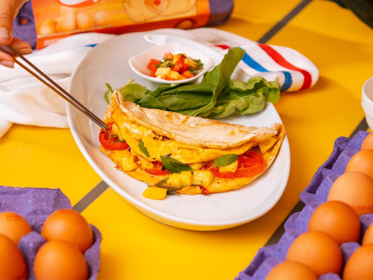 Omelette Capresse con Huevo Sofía