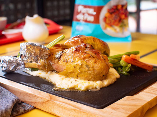 Piernas de Pavo Sofía con Vegetales