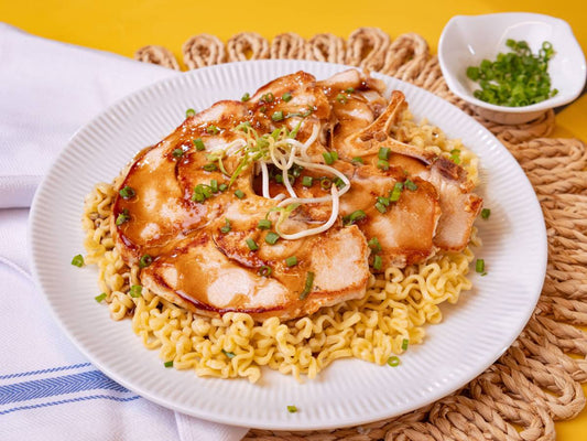 Medallones de Pavo con Salsa Cantonesa