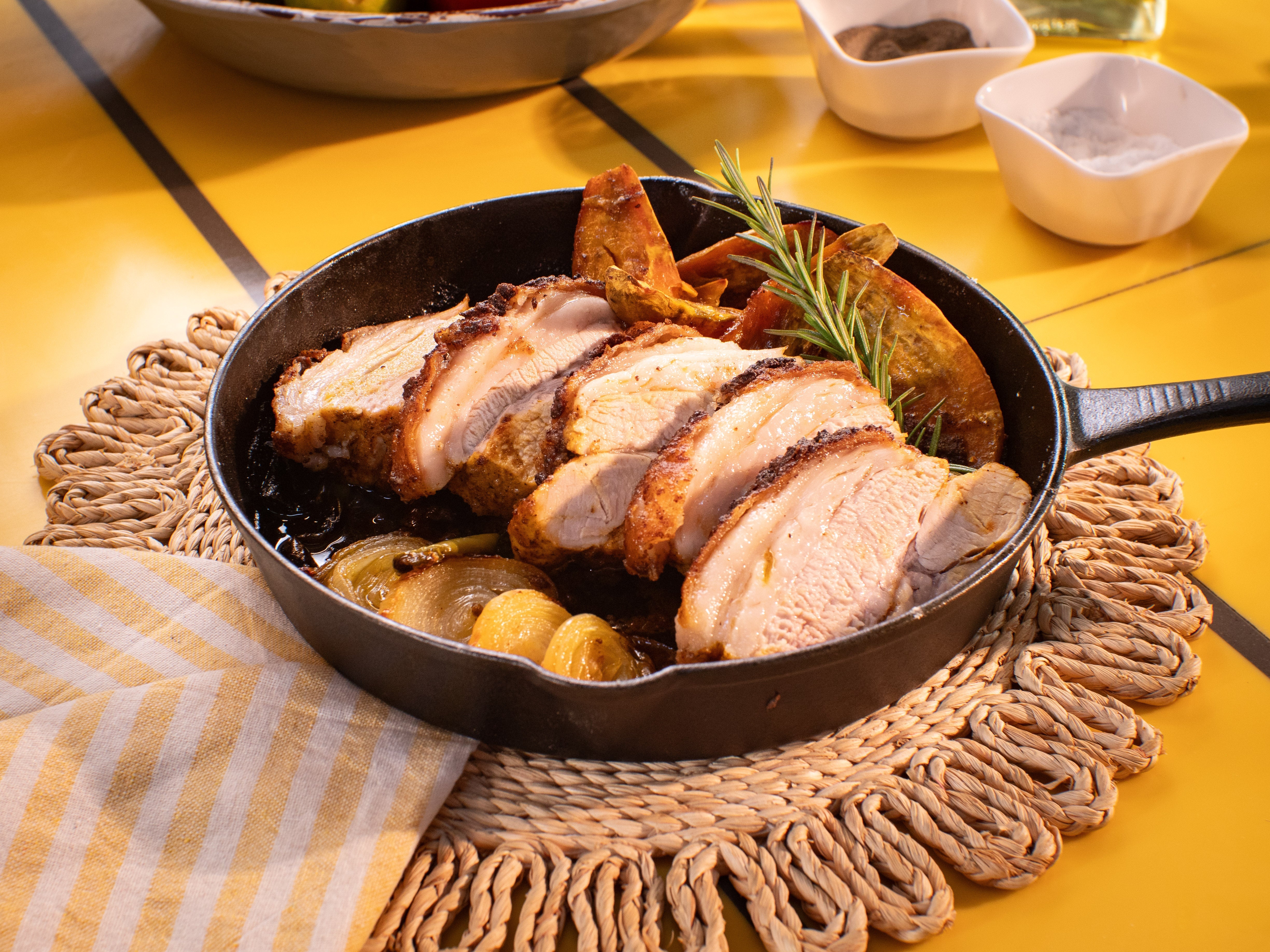 CUADRIL BRASEADO DE CERDO