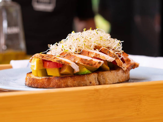 Bruschetta de Filete de Pavo Sofía
