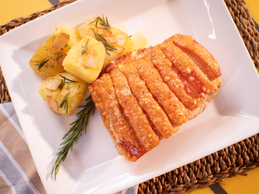 PIERNA DE CERDO CROCANTE