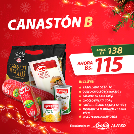 CANASTON NAVIDEÑO B