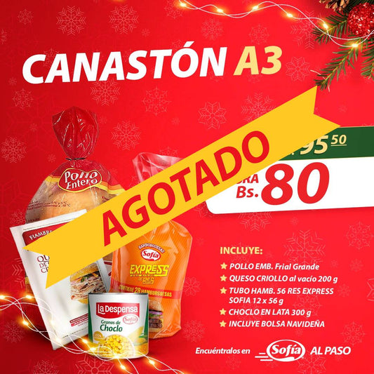 CANASTON NAVIDEÑO A3