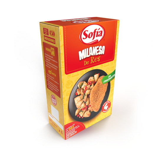 MILANESA CASERA DE RES 4 UNI EN CAJA. -15%