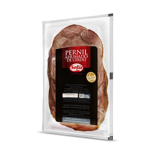 -15%. PERNIL AHUMADO FETEADO 200 GRS AL VACIO.