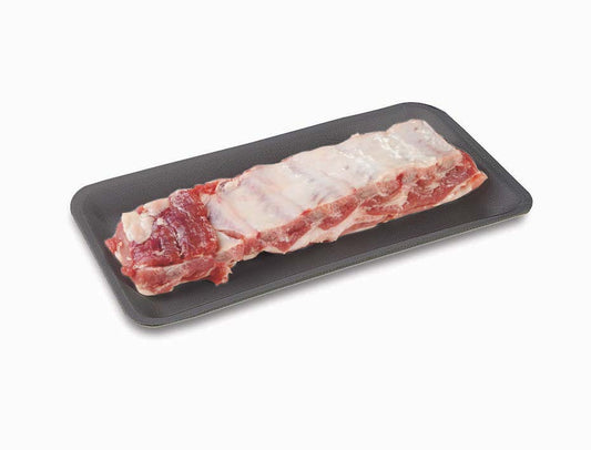 TIRA DE COSTILLA DE CERDO CONGELADO EN BANDEJA